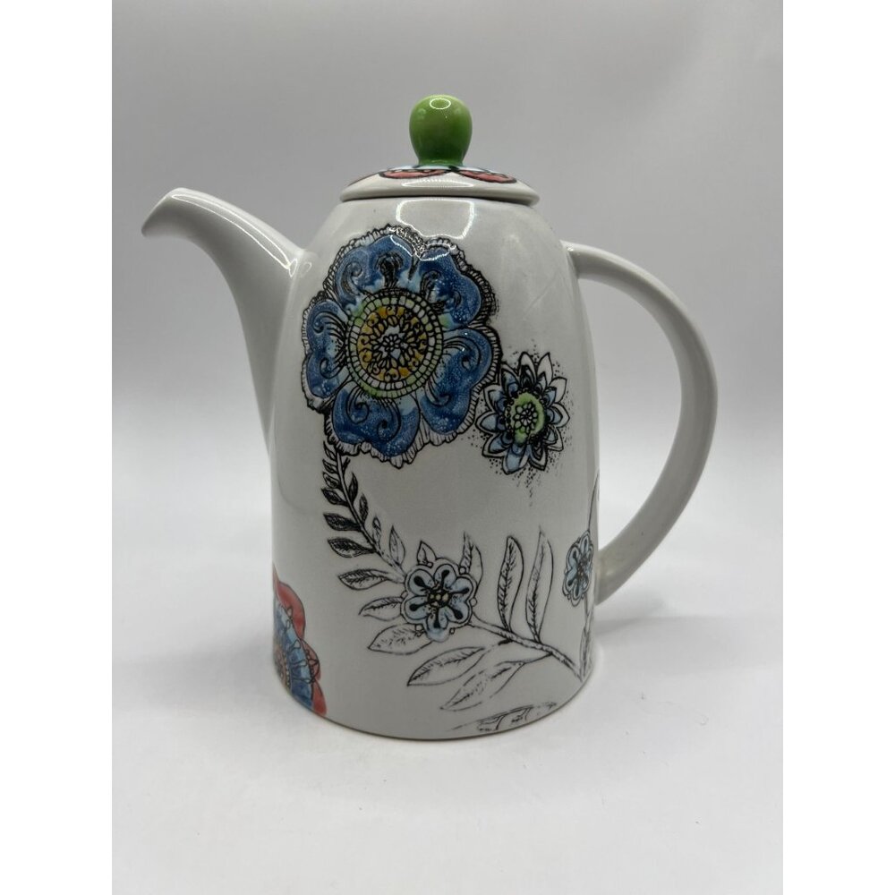 Spectrum Designs Floral Porcelain Teapot With Lid